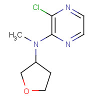 1184914-21-3 (3-chloropyrazin-2-yl)(tetrahydrofuran-3-yl)methanamine chemical structure