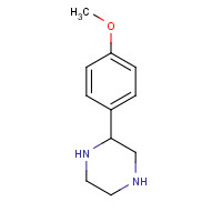 91517-26-9 2-(4-METHOXY-PHENYL)-PIPERAZINE chemical structure