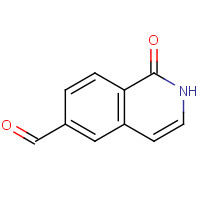 1150618-26-0 1-oxo-1,2-dihydroisoquinoline-6-carbaldehyde chemical structure