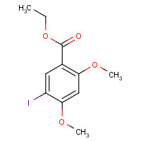 1131587-49-9 ethyl 5-iodo-2,4-dimethoxybenzoate chemical structure
