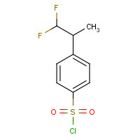 883146-12-1 4-(1,1-difluoropropan-2-yl)benzene-1-sulfonyl chloride chemical structure