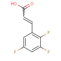 237761-79-4 2,3,5-TRIFLUOROCINNAMIC ACID chemical structure