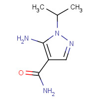 21254-24-0 5-amino-1-isopropyl-1H-pyrazole-4-carboxamide chemical structure
