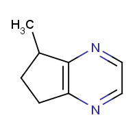 23747-48-0 6,7-Dihydro-5-methyl-5(H)-cyclopentapyrazine chemical structure