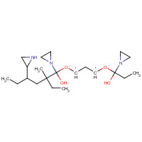 52234-82-9 2-((3-Aziridin-1-ylpropionyl)methyl)-2-ethylpropane-1,3-diyl bis(aziridine-1-propionate) chemical structure