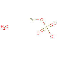13444-98-9 PALLADIUM(II) SULFATE HYDRATE chemical structure