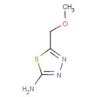 15884-86-3 5-(methoxymethyl)-1,3,4-thiadiazol-2-amine chemical structure