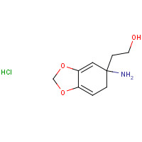 81329-90-0 N-Hydroxyethyl-3,4-methylene-dioxyanilinehydrochloride chemical structure