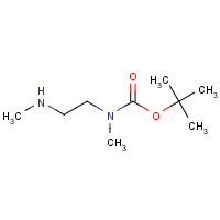112257-19-9 tert-butyl methyl(2-(methylamino)ethyl)carbamate chemical structure