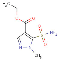 88398-81-6 1-Methyl-4-ethylformate-5-pyrazole sulfonamide chemical structure