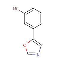 243455-57-4 5-(3-BROMOPHENYL)-1,3-OXAZOLE chemical structure