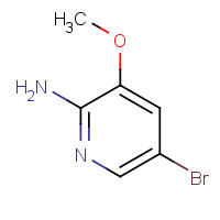 42409-58-5 5-BROMO-3-METHOXYPYRIDIN-2-AMINE chemical structure