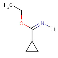 63190-44-3 ethyl cyclopropanecarbimidate,HCl chemical structure
