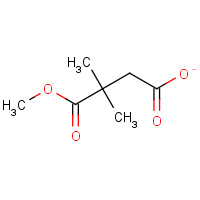 32980-26-0 1-Methyl 2,2-dimethylsuccinate chemical structure