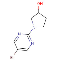 914347-70-9 1-(5-BROMOPYRIMIDIN-2-YL)-3-PYRROLIDINOL chemical structure