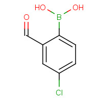 913835-76-4 4-CHLORO-2-FORMYLBENZENEBORONIC ACID 98 chemical structure