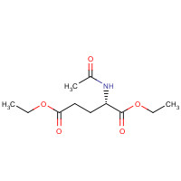 1446-19-1 N-ACETYL-L-GLUTAMIC ACID DIETHYL ESTER chemical structure