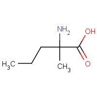 3275-37-4 2-AMINO-2-METHYLPENTANOIC ACID chemical structure