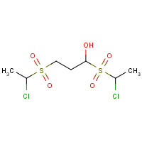 67006-35-3 1,3-Bis(chloroethyl sulfonyl)propanol chemical structure