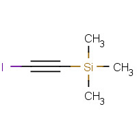 18163-47-8 1-IODO-2-(TRIMETHYLSILYL)ACETYLENE  97 chemical structure