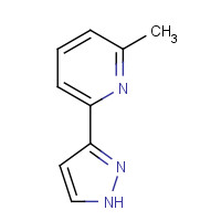 203569-23-7 2-methyl-6-(1H-pyrazol-3-yl)pyridine chemical structure
