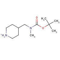 138022-04-5 TERT-BUTYL METHYL(PIPERIDIN-4-YLMETHYL)-CARBAMATE chemical structure
