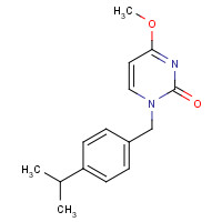 1184919-19-4 1-(4-isopropylbenzyl)-4-methoxypyrimidin-2(1H)-one chemical structure