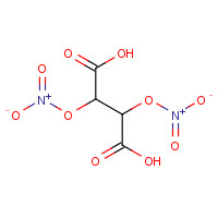 610-20-8 2,3-bis(nitrooxy)succinic acid chemical structure