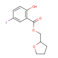 1131605-39-4 (tetrahydrofuran-2-yl)methyl 2-hydroxy-5-iodobenzoate chemical structure