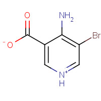 52834-08-9 4-AMINO-5-BROMO NICOTINIC ACID chemical structure