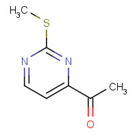 496863-48-0 Ethanone,1-[2-(methylthio)-4-pyrimidinyl]-(9CI) chemical structure