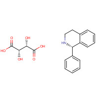 869884-00-4 (S)-1,2,3,4-tetrahydro-1-phenylisoquinoline D-(-)-tartrate chemical structure