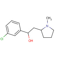 71157-72-7 alpha-(3-Chlorophenyl)-1-methyl-2-pyrrolidineethanol chemical structure