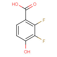 175968-39-5 2,3-Difluoro-4-hydroxybenzoic acid chemical structure