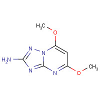 13223-43-3 2-Amino-5,7-dimethoxy-1,2,4-triazolo[1,5-a]pyrimidine chemical structure