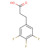 886499-50-9 3-(3,4,5-TRIFLUOROPHENYL)PROPIONIC ACID chemical structure