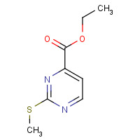 250726-39-7 ETHYL 2-(METHYLTHIO)PYRIMIDINE-4-CARBOXYLATE chemical structure