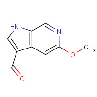 227180-23-6 5-methoxy-1H-pyrrolo[2,3-c]pyridine-3-carbaldehyde chemical structure