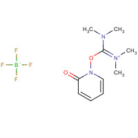 125700-71-2 2-(2-Pyridon-1-yl)-1,1,3,3-tetramethyluronium tetrafluoroborate chemical structure