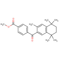 153559-45-6 Methyl 4-[(5,6,7,8-tetrahydro-3,5,5,8,8-pentamethyl-2-naphthalenyl)carbonyl]benzoate chemical structure