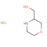 955400-09-6 morpholin-3-ylmethanol hydrochloride chemical structure