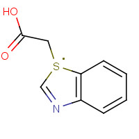 29182-45-4 2-Benzothiazoleacetic acid chemical structure