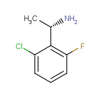 1000922-53-1 Benzenemethanamine,2-chloro-6-fluoro-a-methyl-,(aS)- chemical structure