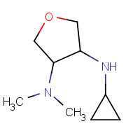 728008-15-9 3-(Cyclopropylamino)-4-(N,N-dimethylamino)tetrahydrofuran chemical structure