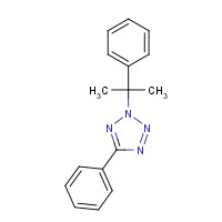 165670-57-5 2-(1-methyl-1-phenylethyl)-5-phenyl-2H-Tetrazole chemical structure