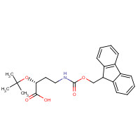 905857-50-3 (2R)-2-tert-Butyloxy-4-(9-fluorennylmethoxy)-carbonylaminobutyric Acid chemical structure