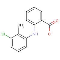 13710-19-5 N-(3-Chloro-ortho-tolyl) anthranilic acid chemical structure