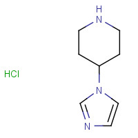 1023595-06-3 4-(1H-imidazol-1-yl)piperidine hydrochloride chemical structure