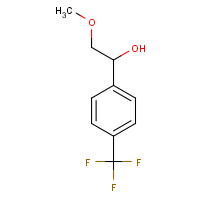 306298-23-7 2-methoxy-1-(4-(trifluoromethyl)phenyl)ethanol chemical structure