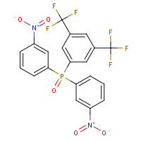 299176-63-9 3,5-BIS(TRIFLUOROMETHYL)PHENYL-DI(3-NITROPHENYL)PHOSPHINE OXIDE chemical structure